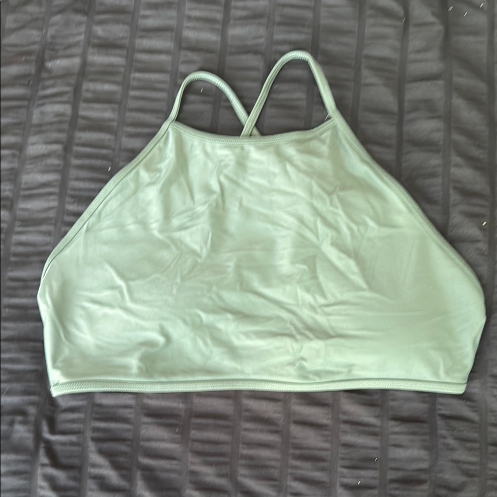 Aerie Green Swim Top